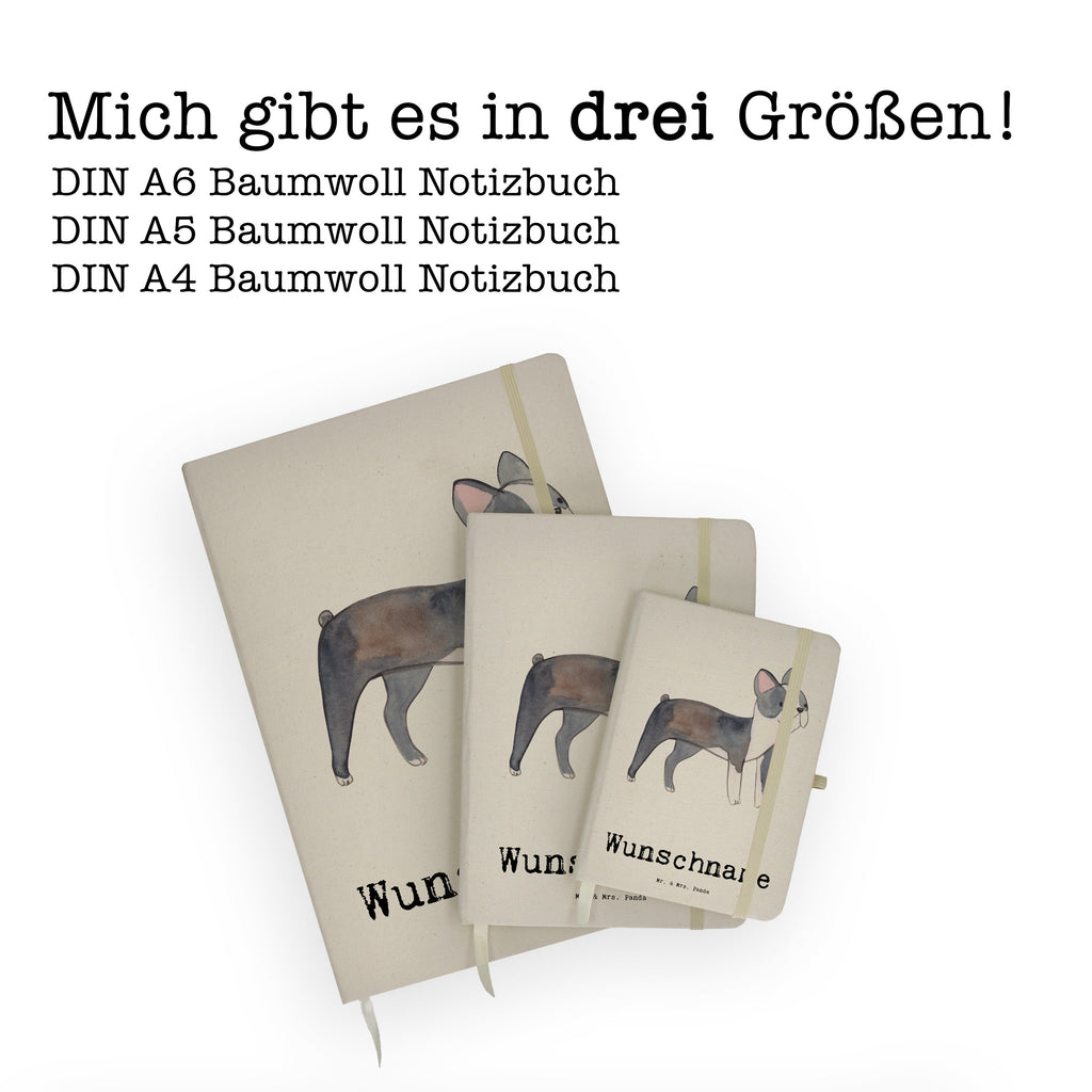 DIN A4 Personalisiertes Notizbuch Boston Terrier Lebensretter Personalisiertes Notizbuch, Notizbuch mit Namen, Notizbuch bedrucken, Personalisierung, Namensbuch, Namen, Hund, Hunderasse, Rassehund, Hundebesitzer, Geschenk, Tierfreund, Schenken, Welpe, Boston Terrier