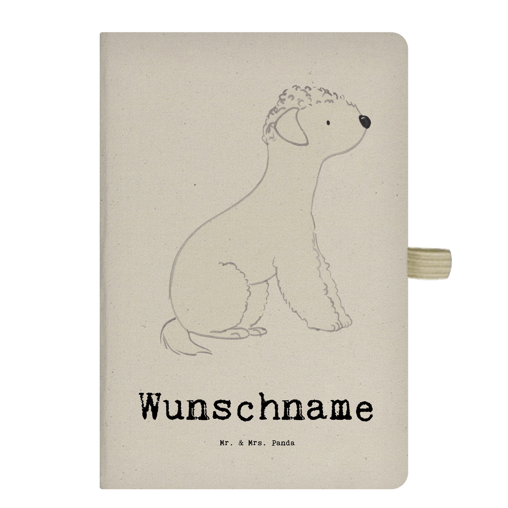 DIN A4 Personalisiertes Notizbuch Bedlington Terrier Lebensretter Personalisiertes Notizbuch, Notizbuch mit Namen, Notizbuch bedrucken, Personalisierung, Namensbuch, Namen, Hund, Hunderasse, Rassehund, Hundebesitzer, Geschenk, Tierfreund, Schenken, Welpe, Bedlington Terrier, Terrier