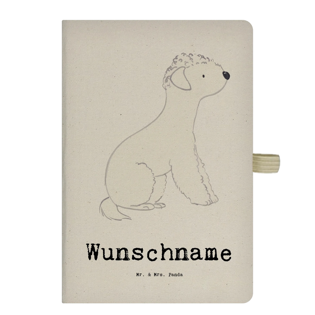 DIN A4 Personalisiertes Notizbuch Bedlington Terrier Lebensretter Personalisiertes Notizbuch, Notizbuch mit Namen, Notizbuch bedrucken, Personalisierung, Namensbuch, Namen, Hund, Hunderasse, Rassehund, Hundebesitzer, Geschenk, Tierfreund, Schenken, Welpe, Bedlington Terrier, Terrier