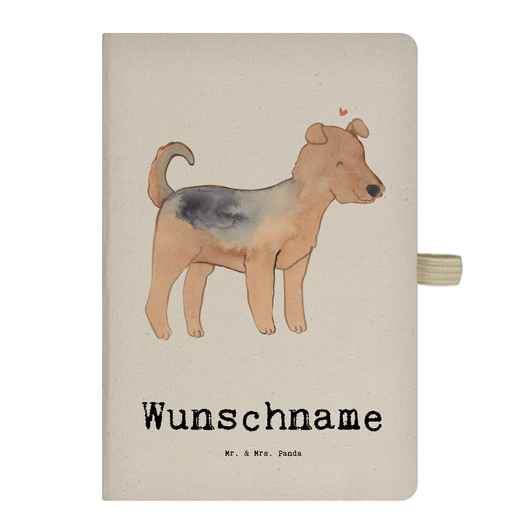 DIN A4 Personalisiertes Notizbuch Airedale Terrier Lebensretter Personalisiertes Notizbuch, Notizbuch mit Namen, Notizbuch bedrucken, Personalisierung, Namensbuch, Namen, Hund, Hunderasse, Rassehund, Hundebesitzer, Geschenk, Tierfreund, Schenken, Welpe