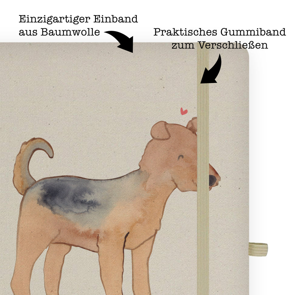 DIN A4 Personalisiertes Notizbuch Airedale Terrier Lebensretter Personalisiertes Notizbuch, Notizbuch mit Namen, Notizbuch bedrucken, Personalisierung, Namensbuch, Namen, Hund, Hunderasse, Rassehund, Hundebesitzer, Geschenk, Tierfreund, Schenken, Welpe