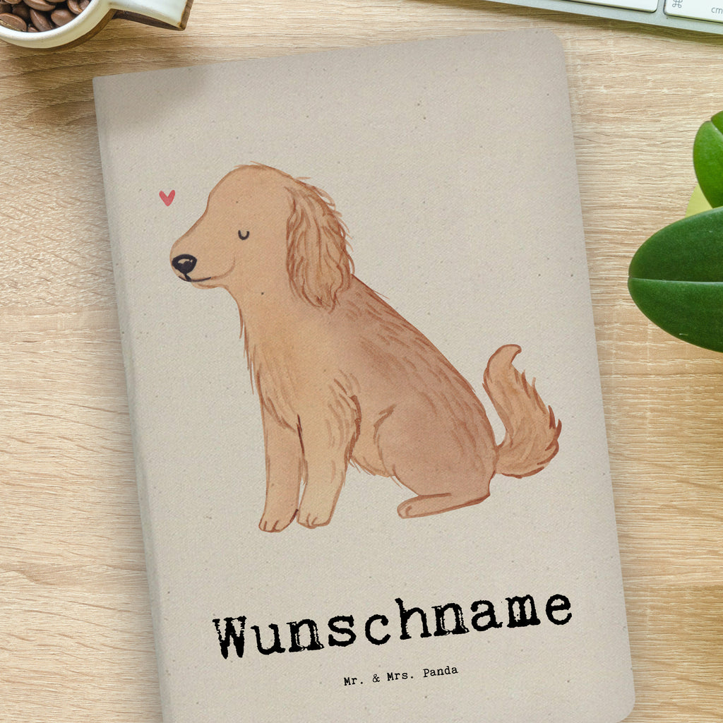 DIN A4 Personalisiertes Notizbuch Cocker Spaniel Lebensretter Personalisiertes Notizbuch, Notizbuch mit Namen, Notizbuch bedrucken, Personalisierung, Namensbuch, Namen, Hund, Hunderasse, Rassehund, Hundebesitzer, Geschenk, Tierfreund, Schenken, Welpe, Englische Cockerspaniel, Cocker Spaniel