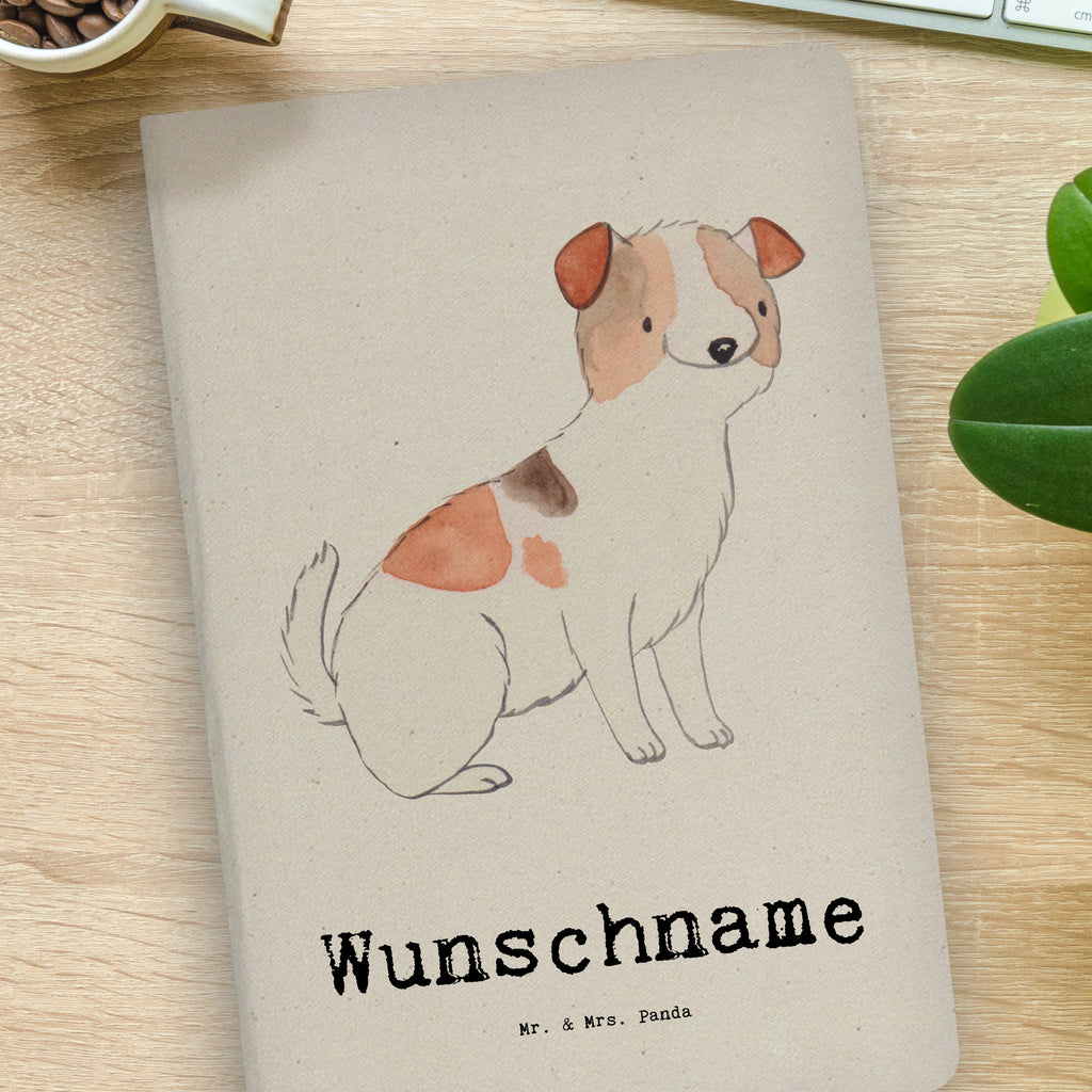 DIN A4 Personalisiertes Notizbuch Jack Russel Terrier Lebensretter Personalisiertes Notizbuch, Notizbuch mit Namen, Notizbuch bedrucken, Personalisierung, Namensbuch, Namen, Hund, Hunderasse, Rassehund, Hundebesitzer, Geschenk, Tierfreund, Schenken, Welpe, Jack Russel Terrier