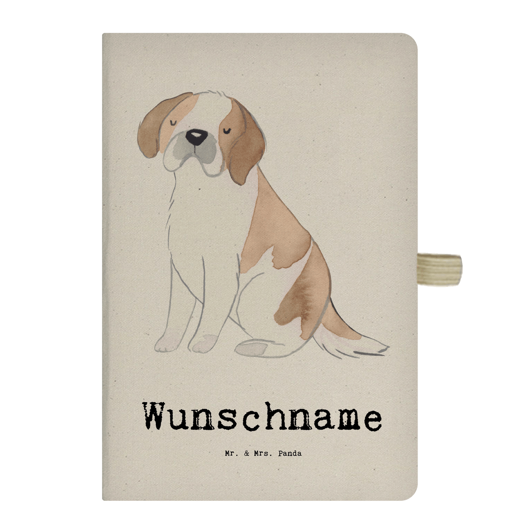 DIN A4 Personalisiertes Notizbuch Saint Bernard Lebensretter Personalisiertes Notizbuch, Notizbuch mit Namen, Notizbuch bedrucken, Personalisierung, Namensbuch, Namen, Hund, Hunderasse, Rassehund, Hundebesitzer, Geschenk, Tierfreund, Schenken, Welpe, St. Bernhardshund, Chien du Saint-Bernard, Saint Bernard Dog, Perro San Bernardo, Saint Bernard