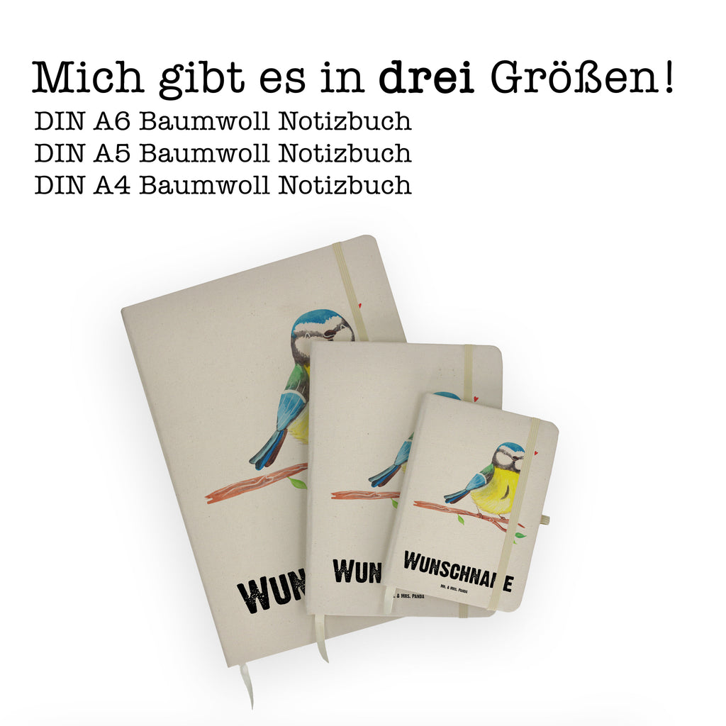 DIN A4 Personalisiertes Notizbuch Vogel Blaumeise Personalisiertes Notizbuch, Notizbuch mit Namen, Notizbuch bedrucken, Personalisierung, Namensbuch, Namen, Ostern, Osterhase, Ostergeschenke, Osternest, Osterdeko, Geschenke zu Ostern, Ostern Geschenk, Ostergeschenke Kinder, Ostern Kinder, Ostergrüße, Blaumeise, Vogel, liebe Grüße, Frühling, Frühlingsgefühle, Osterzeit