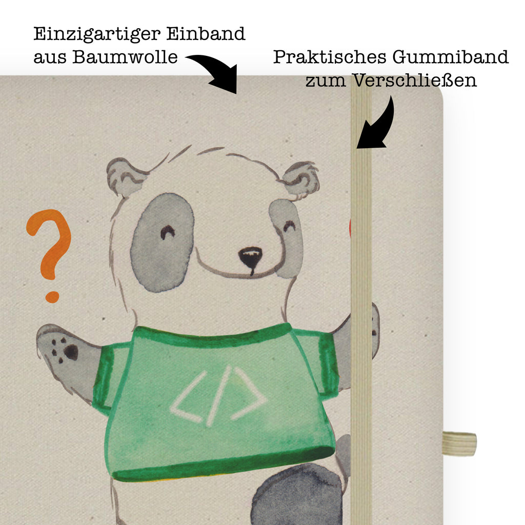 DIN A4 Personalisiertes Notizbuch Panda Programmierer Abenteuer Personalisiertes Notizbuch, Notizbuch mit Namen, Notizbuch bedrucken, Personalisierung, Namensbuch, Namen, Beruf, Ausbildung, Jubiläum, Abschied, Rente, Kollege, Kollegin, Geschenk, Schenken, Arbeitskollege, Mitarbeiter, Firma, Danke, Dankeschön, Panda Programmierer, Geschenk Programmierer, Programmierer Geschenk, Geschenke Berufe, Programmierer Geschenke