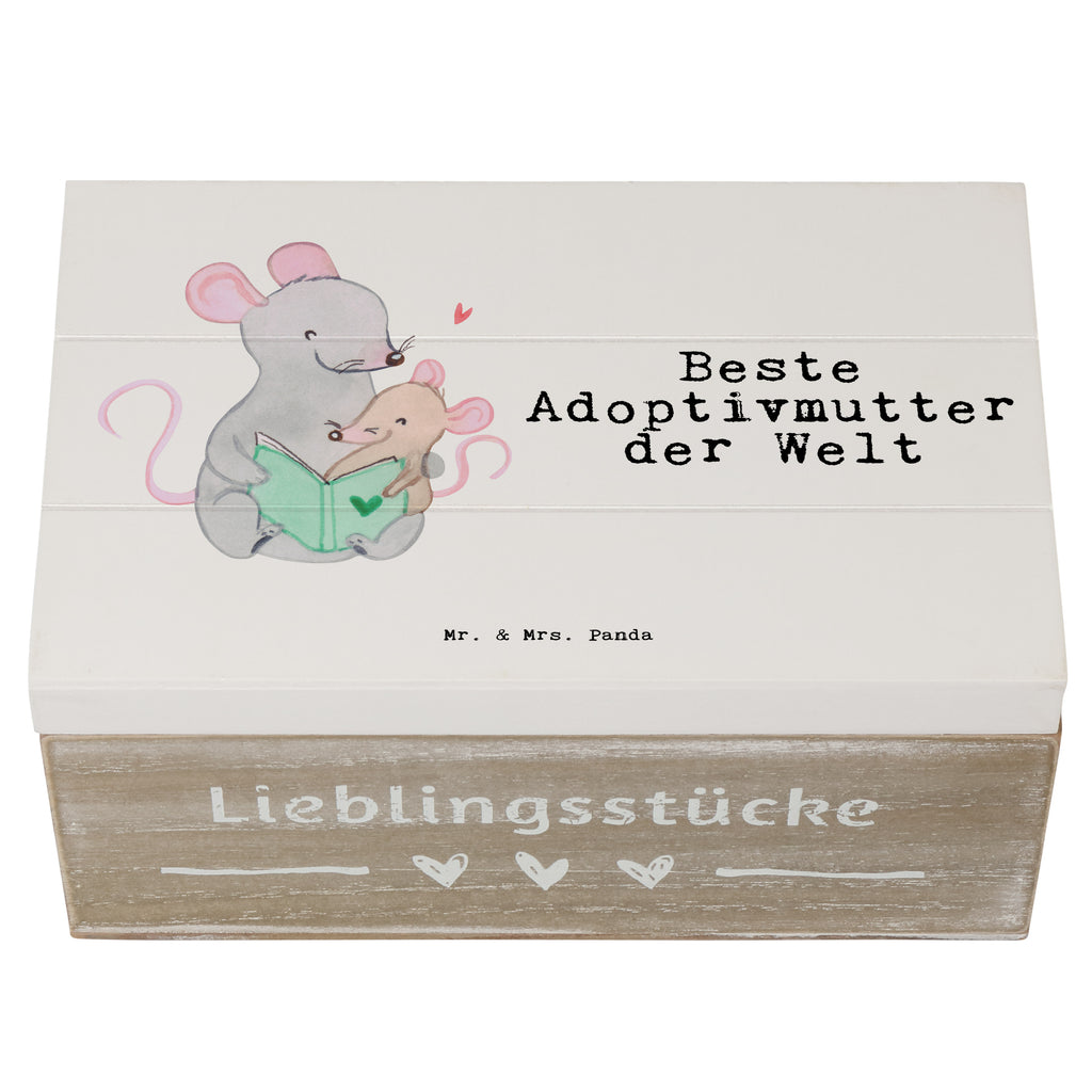 Holzkiste Maus Beste Adoptivmutter der Welt Holzkiste, Kiste, Schatzkiste, Truhe, Schatulle, XXL, Erinnerungsbox, Erinnerungskiste, Dekokiste, Aufbewahrungsbox, Geschenkbox, Geschenkdose, für, Dankeschön, Geschenk, Schenken, Geburtstag, Geburtstagsgeschenk, Geschenkidee, Danke, Bedanken, Mitbringsel, Freude machen, Geschenktipp, Adoptivmutter, Adoptivmama, adoptiert, Mama, Mami, Mutter, Muttertag, Mutti, Ma, Tochter, Sohn, Beste Mama, Beste, Supermama