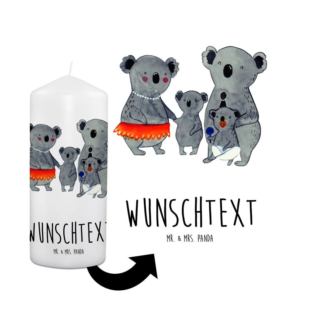 Personalisierte Kerze Koala Familie Kerze, Taufkerze, Kommunionskerze, Geburtstagskerze, Geschenk Kerze, Taufgeschenk Kerze, Kerze mit Druck, Besondere Kerze, Geschenkidee Kerze, Kerze für Kommunion, kerze personalisiert, personalisierte kerze, personalisierte kerzen, Familie, Vatertag, Muttertag, Bruder, Schwester, Mama, Papa, Oma, Opa, Koala, Koalas, Family, Kinder, Geschwister, Familienleben