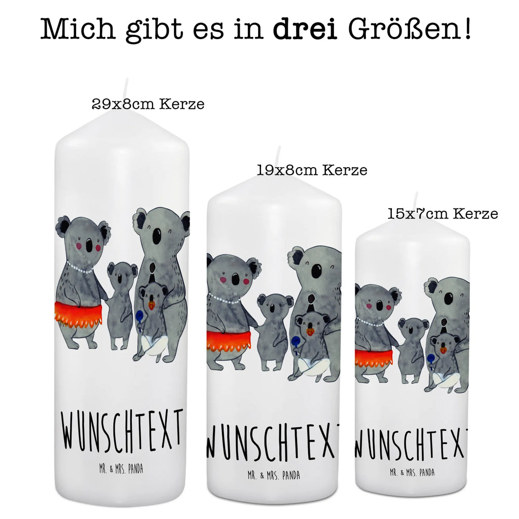 Personalisierte Kerze Koala Familie Kerze, Taufkerze, Kommunionskerze, Geburtstagskerze, Geschenk Kerze, Taufgeschenk Kerze, Kerze mit Druck, Besondere Kerze, Geschenkidee Kerze, Kerze für Kommunion, kerze personalisiert, personalisierte kerze, personalisierte kerzen, Familie, Vatertag, Muttertag, Bruder, Schwester, Mama, Papa, Oma, Opa, Koala, Koalas, Family, Kinder, Geschwister, Familienleben