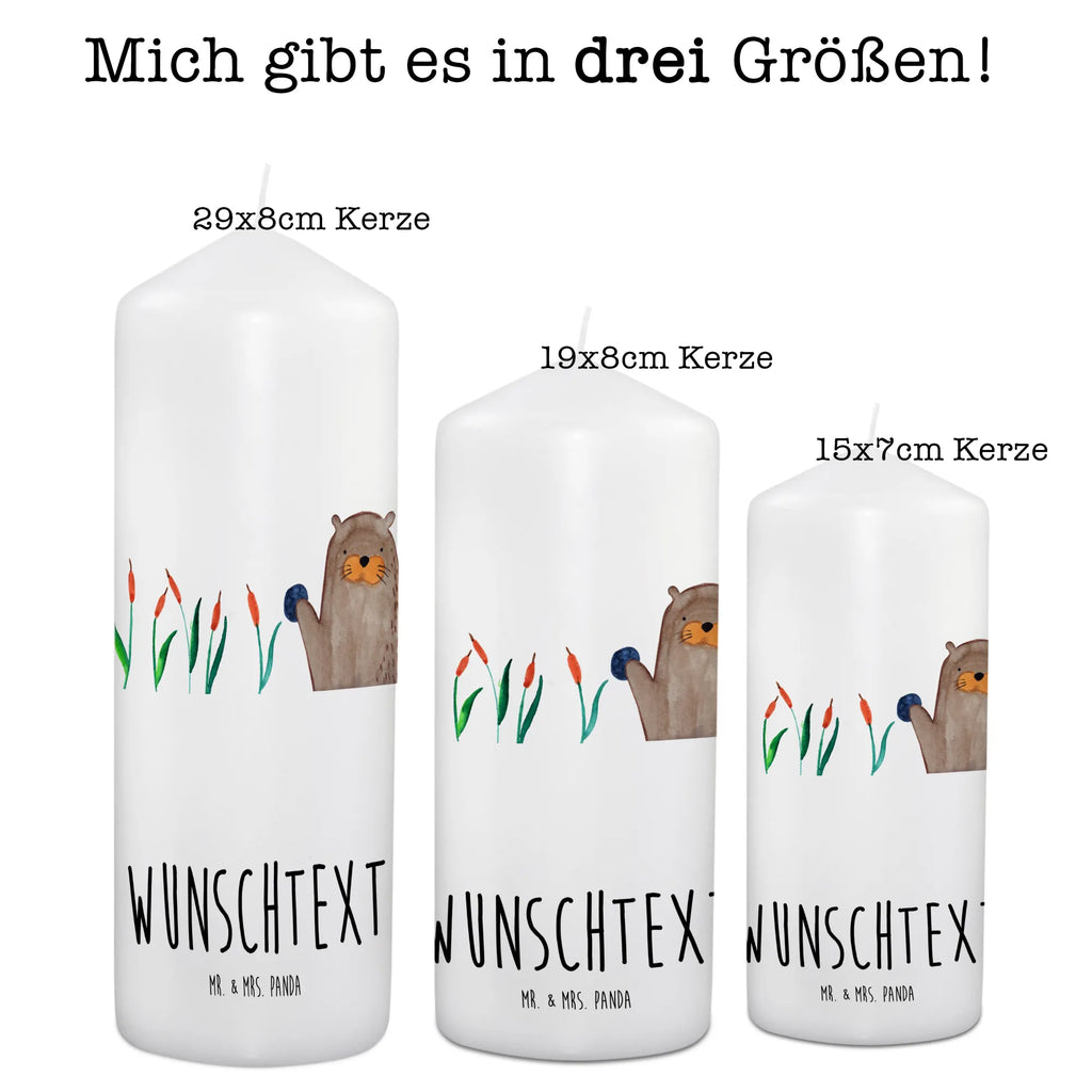 Personalisierte Kerze Otter mit Stein Kerze, Taufkerze, Kommunionskerze, Geburtstagskerze, Geschenk Kerze, Taufgeschenk Kerze, Kerze mit Druck, Besondere Kerze, Geschenkidee Kerze, Kerze für Kommunion, kerze personalisiert, personalisierte kerze, personalisierte kerzen, Otter, Fischotter, Seeotter, Otter Seeotter See Otter