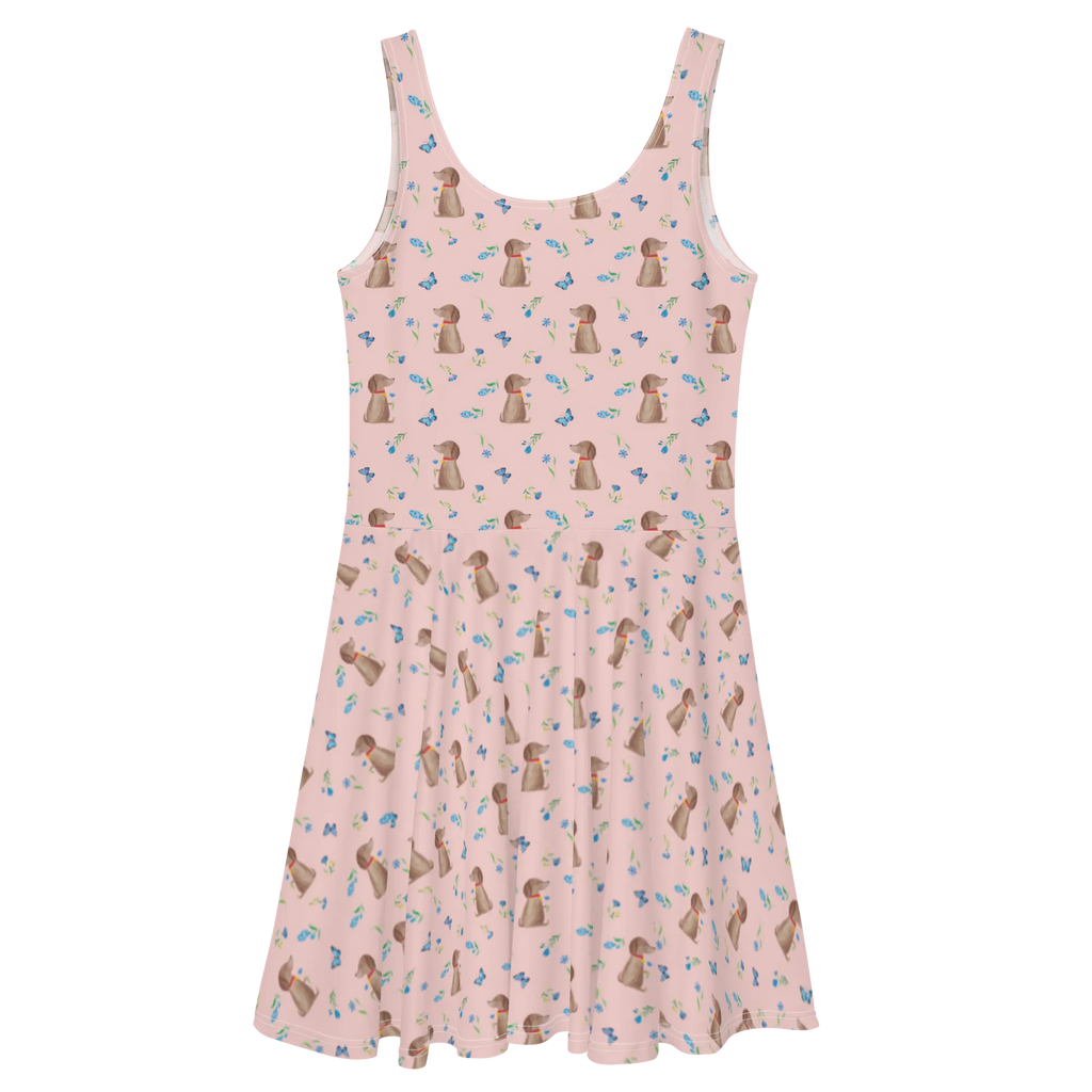 Sommerkleid Hund Blume Muster Sommerkleid, Kleid, Skaterkleid, Hund, Hundemotiv, Haustier, Hunderasse, Tierliebhaber, Hundebesitzer, Sprüche, Hunde, Frauchen, Hundeliebe