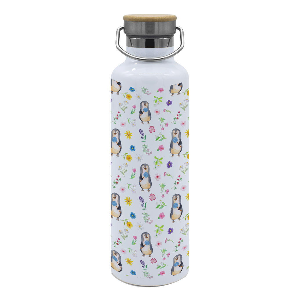 Trinkflasche Pinguin Lolli Muster Thermosflasche, Isolierflasche, Edelstahl, Trinkflasche, isoliert, Wamrhaltefunktion, Sportflasche, Flasche zum Sport, Sportlerflasche, Pinguin, Pinguine, Lolli, Süßigkeiten, Blödsinn, Spruch, Rebell, Gauner, Ganove, Rabauke