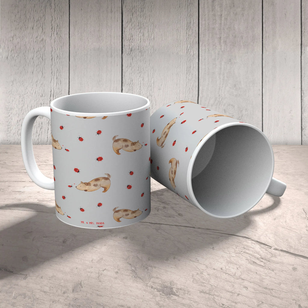 Tasse Hund Marienkäfer Muster Tasse, Kaffeetasse, Teetasse, Becher, Kaffeebecher, Teebecher, Keramiktasse, Porzellantasse, Büro Tasse, Geschenk Tasse, Tasse Sprüche, Tasse Motive, Kaffeetassen, Tasse bedrucken, Designer Tasse, Cappuccino Tassen, Schöne Teetassen, Hund, Hundemotiv, Haustier, Hunderasse, Tierliebhaber, Hundebesitzer, Sprüche, Hunde, Hundespruch, Marienkäfer, Mischling, Mischlinghund