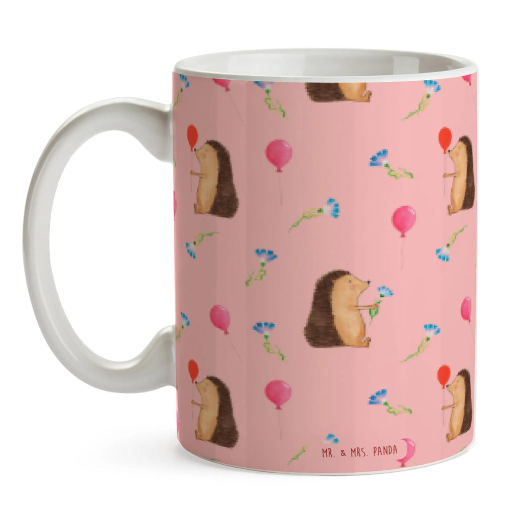 Tasse Igel Luftballon Muster Tasse, Kaffeetasse, Teetasse, Becher, Kaffeebecher, Teebecher, Keramiktasse, Porzellantasse, Büro Tasse, Geschenk Tasse, Tasse Sprüche, Tasse Motive, Kaffeetassen, Tasse bedrucken, Designer Tasse, Cappuccino Tassen, Schöne Teetassen, Tiermotive, Gute Laune, lustige Sprüche, Tiere, Igel, Geburtstag, Herzlichen Glückwunsch, Glückwunsch, Geburtstagskind, Ballon, Happy Birthday