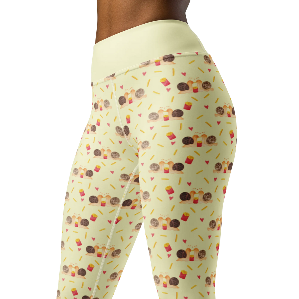 Yogahose Schnecken Liebe Muster Yogapants, Yogaleggings, Yogaleggins, Yogahose Damen, Yogahose, Frauen, Yogahose Mädchen, Yogahose Kinder, Yogahose Herren, Yogahose Männer, Liebe, Partner, Freund, Freundin, Ehemann, Ehefrau, Heiraten, Verlobung, Heiratsantrag, Liebesgeschenk, Jahrestag, Hocheitstag