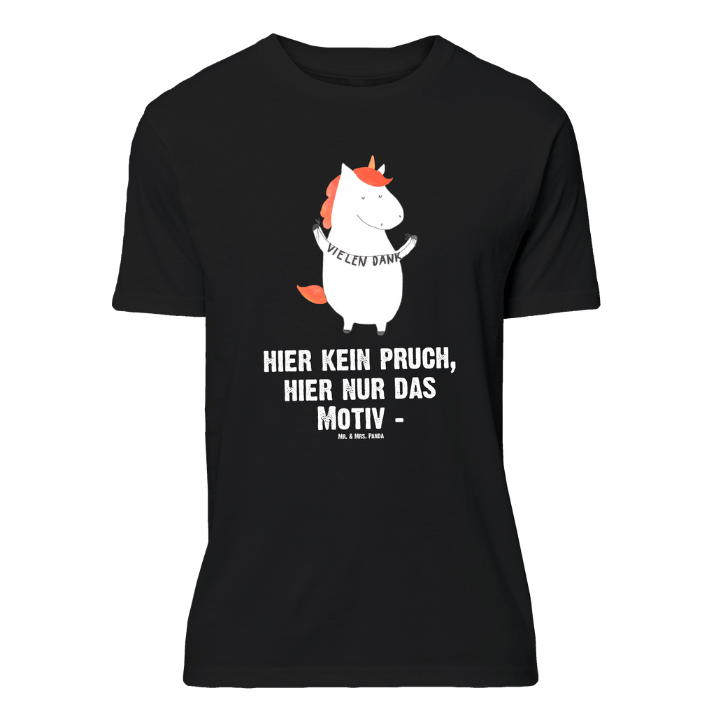 T-Shirt Standard Einhorn Vielen Dank T-Shirt, Shirt, Tshirt, Lustiges T-Shirt, T-Shirt mit Spruch, Party, Junggesellenabschied, Jubiläum, Geburstag, Herrn, Damen, Männer, Frauen, Schlafshirt, Nachthemd, Sprüche, Einhorn, Einhörner, Einhorn Deko, Pegasus, Unicorn, Danke, vielen Dank, Dankeschön, Danksagung