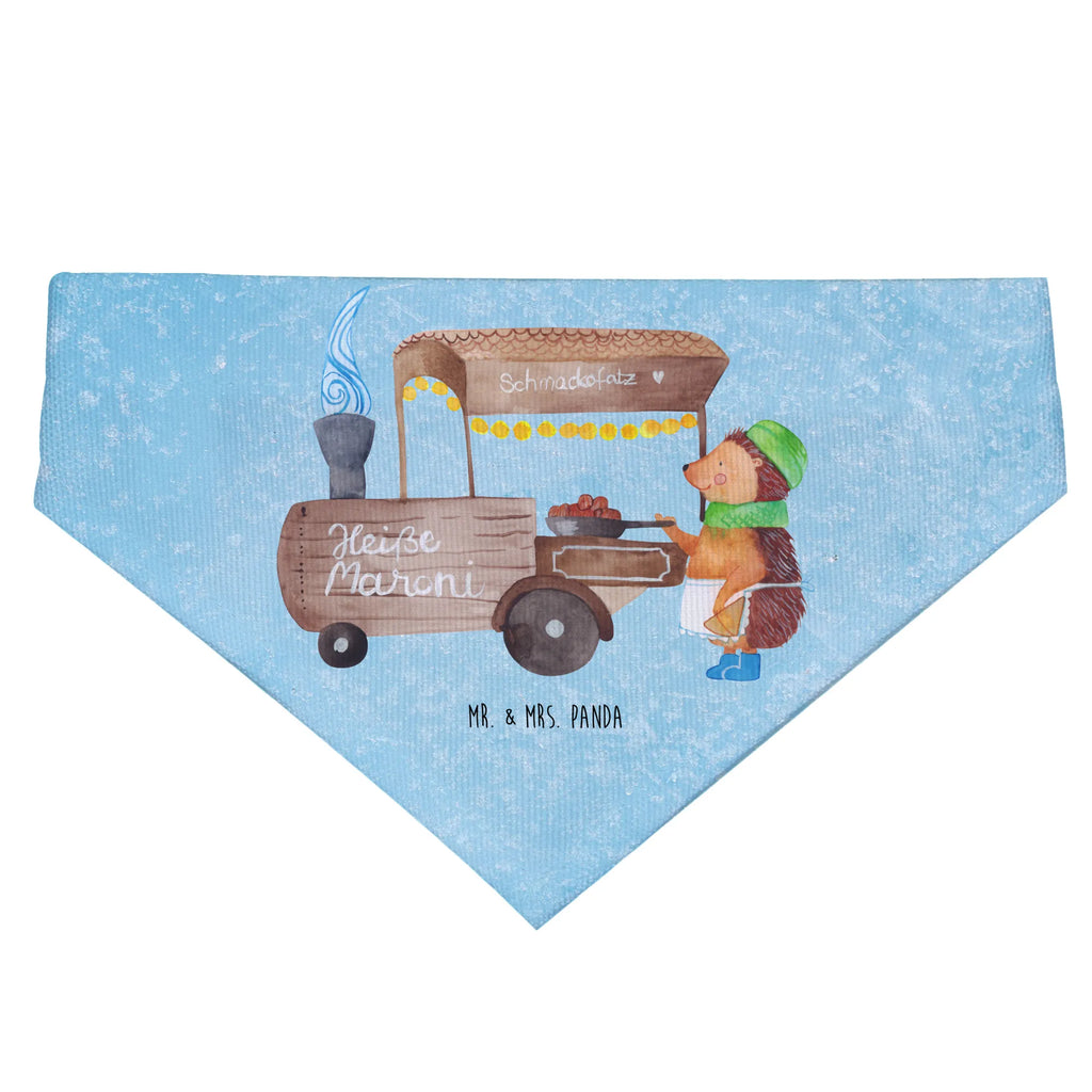 Dog neckerchief hedgehog Chestnuts Hundehalstuch, Halstuch, Hunde, Tuch, groß, große Hunde, Winter, Weihnachten, Weihnachtsdeko, Nikolaus, Advent, Heiligabend, Wintermotiv, Maronen, Weihnachtsmarkt, Kastanien, Duft