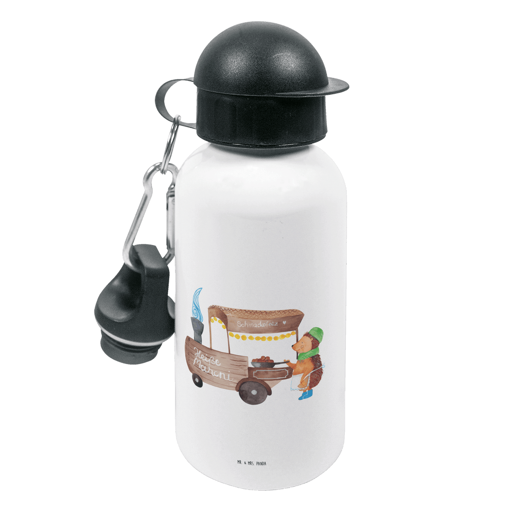 Kindertrinkflasche Igel Maronen Kindertrinkflasche, Kinder Trinkflasche, Trinkflasche, Flasche, Kinderflasche, Kinder, Kids, Kindergarten Flasche, Grundschule, Jungs, Mädchen, Winter, Weihnachten, Weihnachtsdeko, Nikolaus, Advent, Heiligabend, Wintermotiv, Maronen, Weihnachtsmarkt, Kastanien, Duft