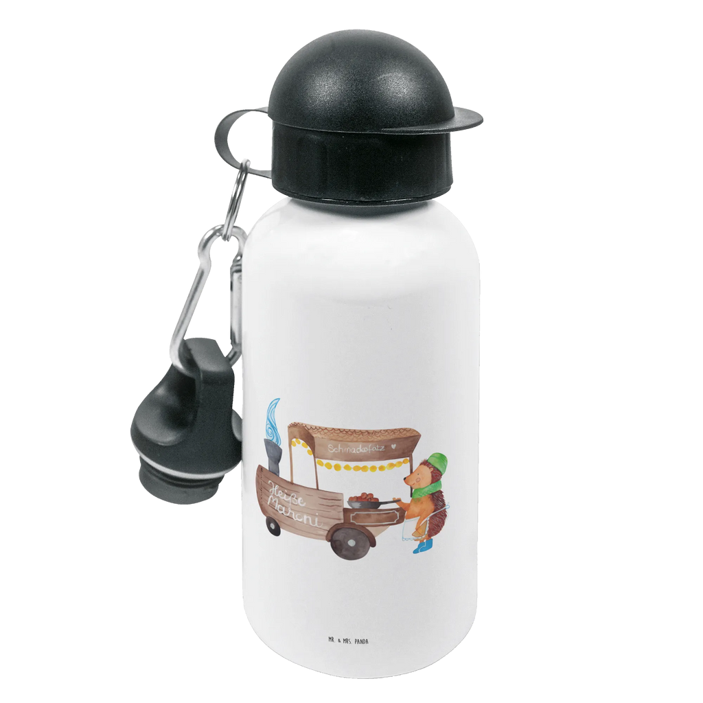 Kindertrinkflasche Igel Maronen Kindertrinkflasche, Kinder Trinkflasche, Trinkflasche, Flasche, Kinderflasche, Kinder, Kids, Kindergarten Flasche, Grundschule, Jungs, Mädchen, Winter, Weihnachten, Weihnachtsdeko, Nikolaus, Advent, Heiligabend, Wintermotiv, Maronen, Weihnachtsmarkt, Kastanien, Duft