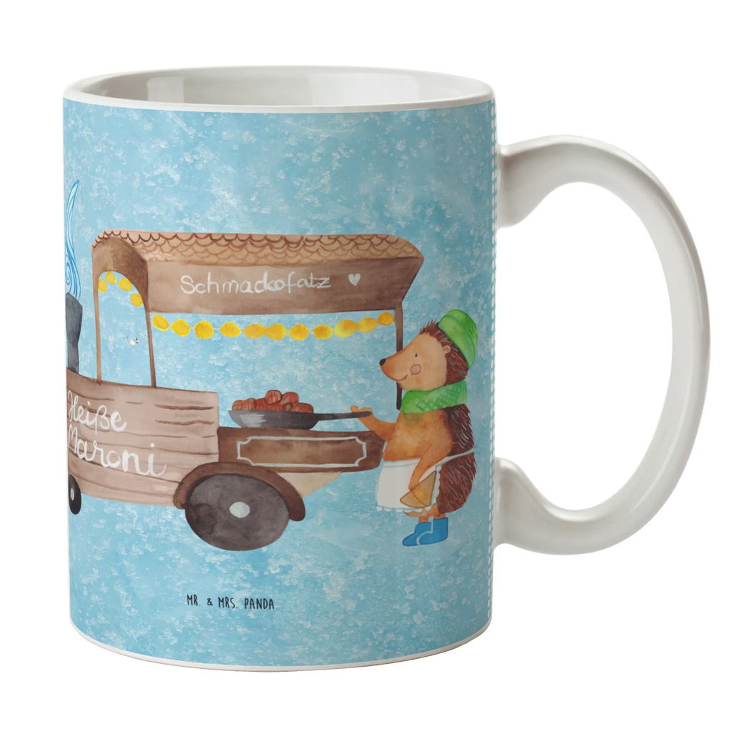 Tasse Igel Maronen Tasse, Kaffeetasse, Teetasse, Becher, Kaffeebecher, Teebecher, Keramiktasse, Porzellantasse, Büro Tasse, Geschenk Tasse, Tasse Sprüche, Tasse Motive, Kaffeetassen, Tasse bedrucken, Designer Tasse, Cappuccino Tassen, Schöne Teetassen, Winter, Weihnachten, Weihnachtsdeko, Nikolaus, Advent, Heiligabend, Wintermotiv, Maronen, Weihnachtsmarkt, Kastanien, Duft