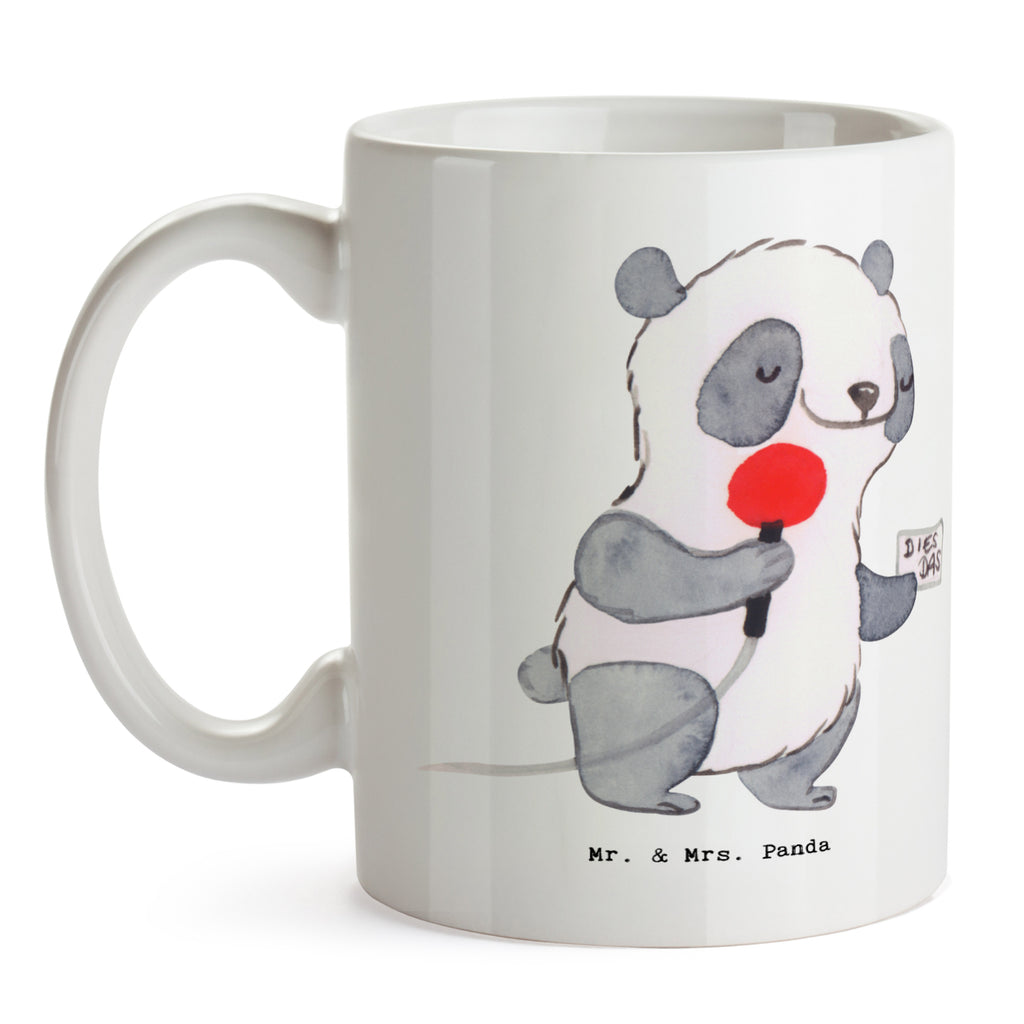 Tasse Sportreporter mit Herz Tasse, Kaffeetasse, Teetasse, Becher, Kaffeebecher, Teebecher, Keramiktasse, Porzellantasse, Büro Tasse, Geschenk Tasse, Tasse Sprüche, Tasse Motive, Kaffeetassen, Tasse bedrucken, Designer Tasse, Cappuccino Tassen, Schöne Teetassen, Beruf, Ausbildung, Jubiläum, Abschied, Rente, Kollege, Kollegin, Geschenk, Schenken, Arbeitskollege, Mitarbeiter, Firma, Danke, Dankeschön