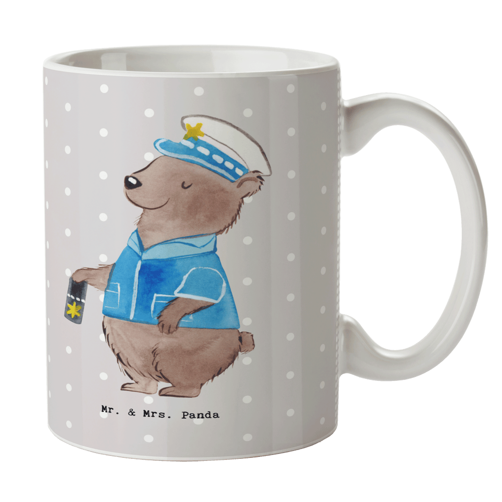 Tasse Polizeivollzugsbeamter mit Herz Tasse, Kaffeetasse, Teetasse, Becher, Kaffeebecher, Teebecher, Keramiktasse, Porzellantasse, Büro Tasse, Geschenk Tasse, Tasse Sprüche, Tasse Motive, Kaffeetassen, Tasse bedrucken, Designer Tasse, Cappuccino Tassen, Schöne Teetassen, Beruf, Ausbildung, Jubiläum, Abschied, Rente, Kollege, Kollegin, Geschenk, Schenken, Arbeitskollege, Mitarbeiter, Firma, Danke, Dankeschön, Polizeivollzugsbeamter, Polizist, Polizei