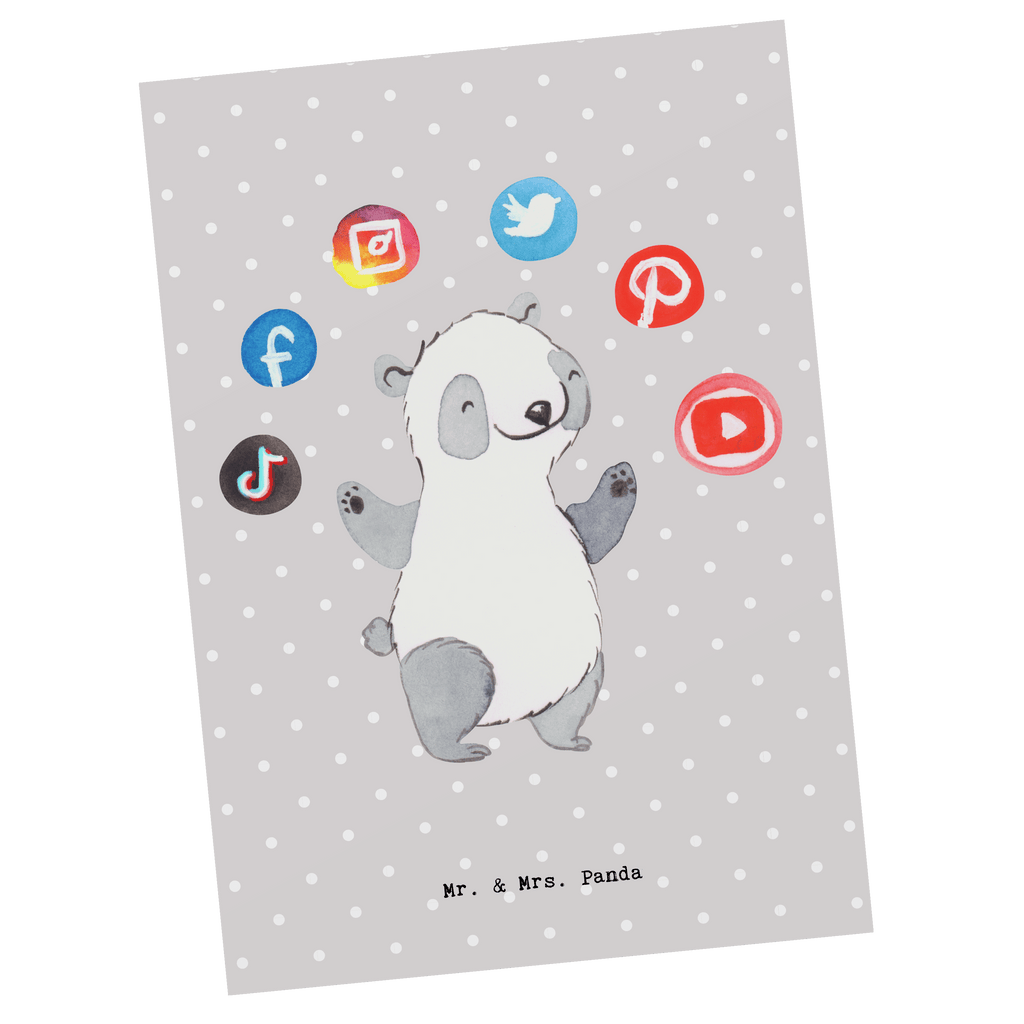 Postkarte Social Media Manager mit Herz Postkarte, Karte, Geschenkkarte, Grußkarte, Einladung, Ansichtskarte, Geburtstagskarte, Einladungskarte, Dankeskarte, Ansichtskarten, Einladung Geburtstag, Einladungskarten Geburtstag, Beruf, Ausbildung, Jubiläum, Abschied, Rente, Kollege, Kollegin, Geschenk, Schenken, Arbeitskollege, Mitarbeiter, Firma, Danke, Dankeschön