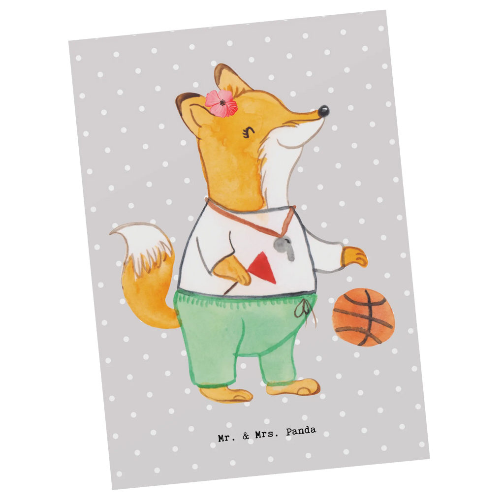 Postkarte Basketballtrainerin mit Herz Postkarte, Karte, Geschenkkarte, Grußkarte, Einladung, Ansichtskarte, Geburtstagskarte, Einladungskarte, Dankeskarte, Ansichtskarten, Einladung Geburtstag, Einladungskarten Geburtstag, Beruf, Ausbildung, Jubiläum, Abschied, Rente, Kollege, Kollegin, Geschenk, Schenken, Arbeitskollege, Mitarbeiter, Firma, Danke, Dankeschön, Basketballtrainerin, Basketball, Sport, Ballsport, Basketballcoach, Basketballerin, Verein