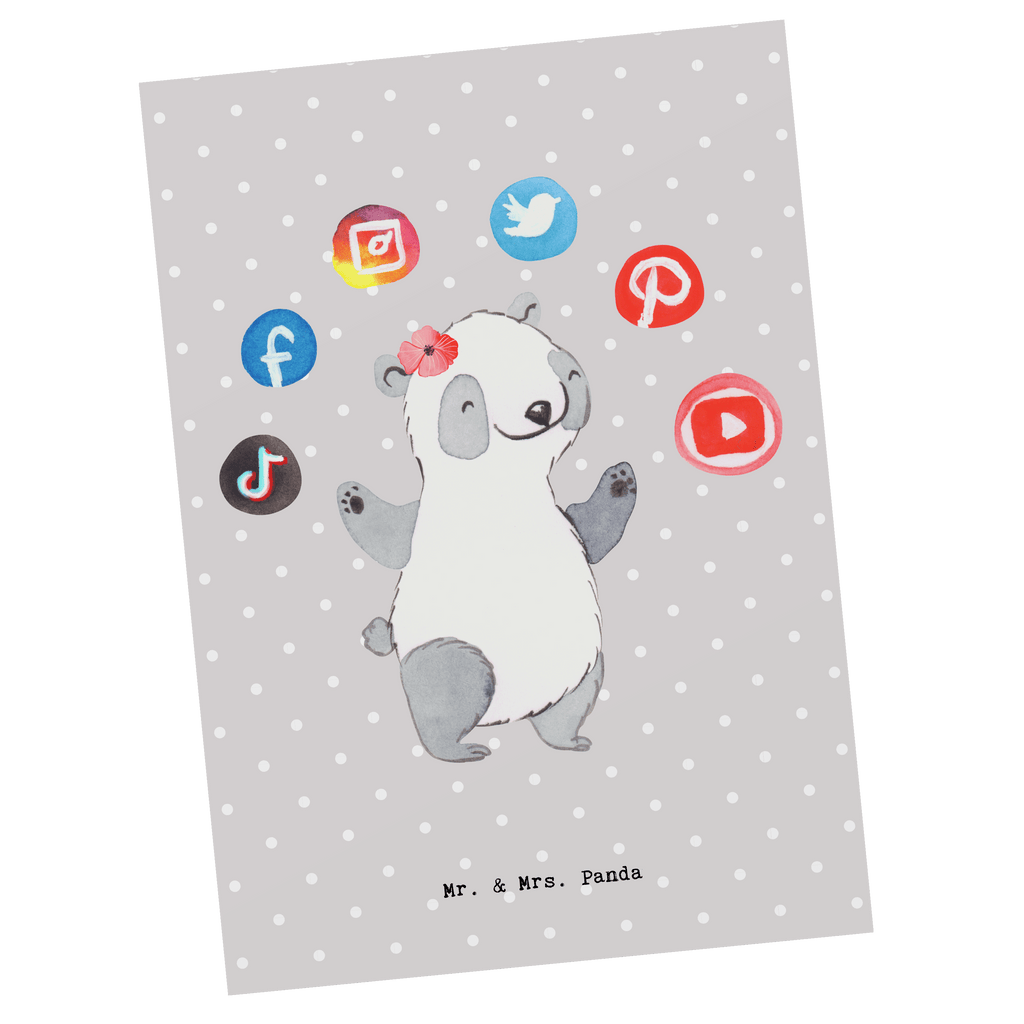 Postkarte Social Media Managerin mit Herz Postkarte, Karte, Geschenkkarte, Grußkarte, Einladung, Ansichtskarte, Geburtstagskarte, Einladungskarte, Dankeskarte, Ansichtskarten, Einladung Geburtstag, Einladungskarten Geburtstag, Beruf, Ausbildung, Jubiläum, Abschied, Rente, Kollege, Kollegin, Geschenk, Schenken, Arbeitskollege, Mitarbeiter, Firma, Danke, Dankeschön