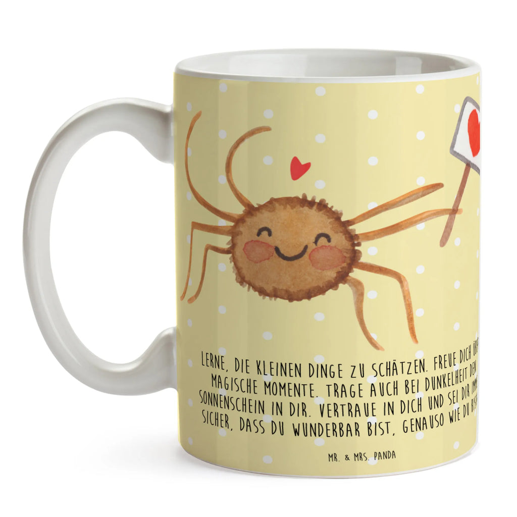 Tasse Spinne Agathe Motivation Tasse, Kaffeetasse, Teetasse, Becher, Kaffeebecher, Teebecher, Keramiktasse, Porzellantasse, Büro Tasse, Geschenk Tasse, Tasse Sprüche, Tasse Motive, Kaffeetassen, Tasse bedrucken, Designer Tasse, Cappuccino Tassen, Schöne Teetassen, Spinne Agathe, Spinne, Agathe, Videos, Merchandise, Motivation, Glück, Liebe, Vertrauen, Dankeschön