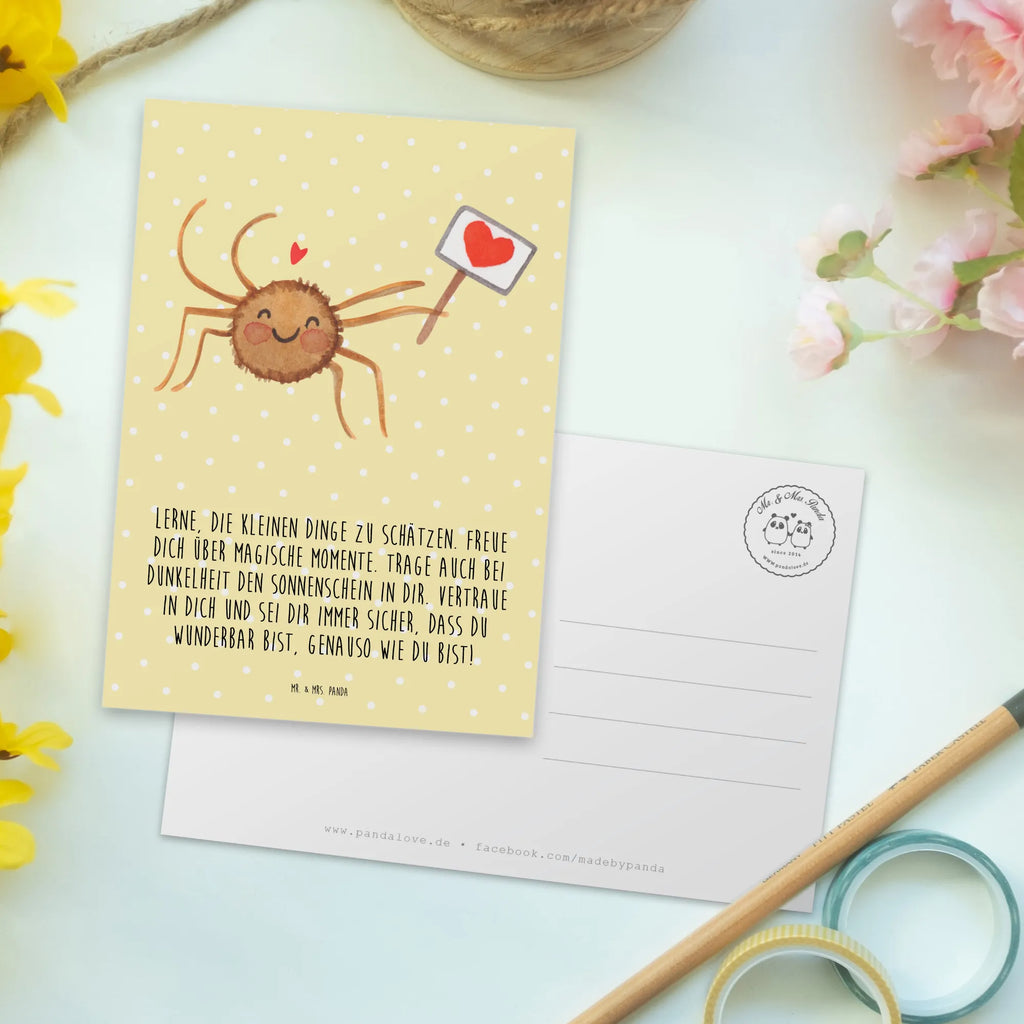 Postkarte Spinne Agathe Motivation Postkarte, Karte, Geschenkkarte, Grußkarte, Einladung, Ansichtskarte, Geburtstagskarte, Einladungskarte, Dankeskarte, Ansichtskarten, Einladung Geburtstag, Einladungskarten Geburtstag, Spinne Agathe, Spinne, Agathe, Videos, Merchandise, Motivation, Glück, Liebe, Vertrauen, Dankeschön