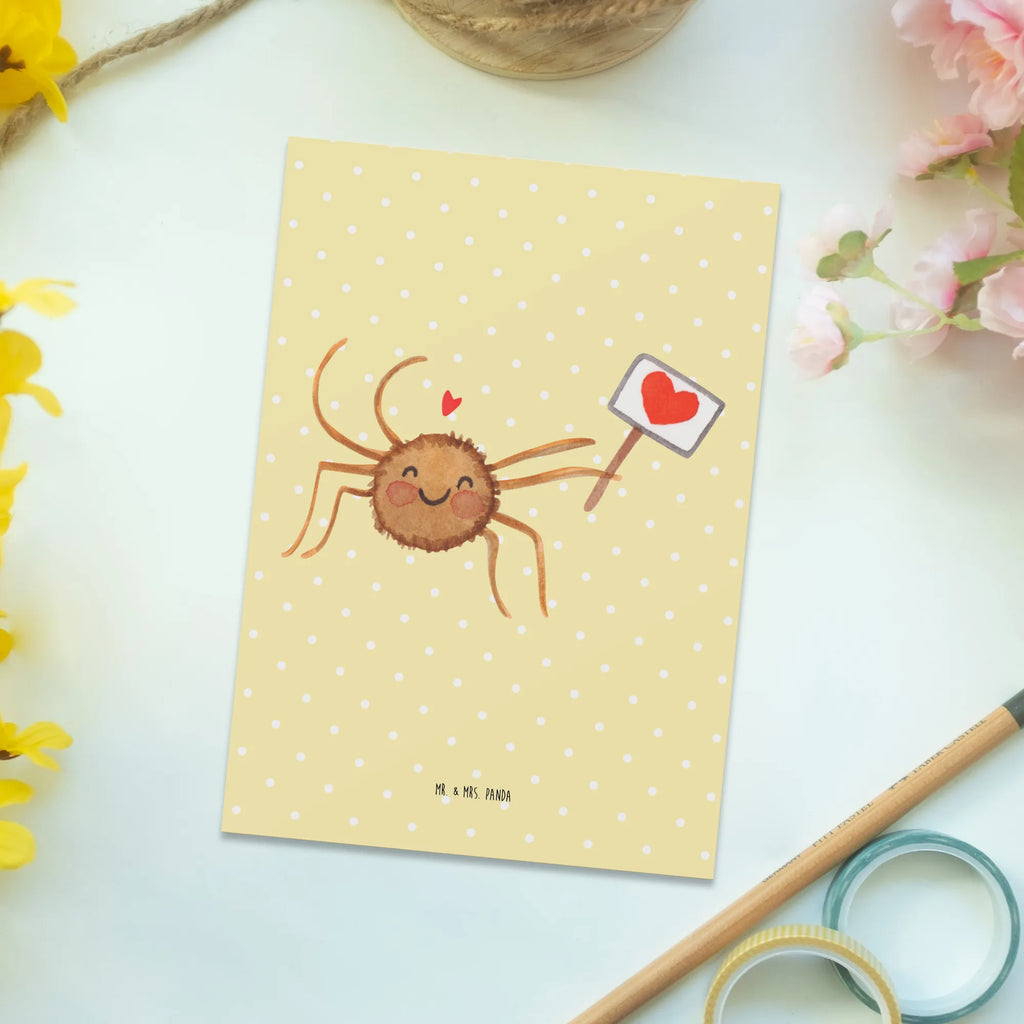 Postkarte Spinne Agathe Motivation Postkarte, Karte, Geschenkkarte, Grußkarte, Einladung, Ansichtskarte, Geburtstagskarte, Einladungskarte, Dankeskarte, Ansichtskarten, Einladung Geburtstag, Einladungskarten Geburtstag, Spinne Agathe, Spinne, Agathe, Videos, Merchandise, Motivation, Glück, Liebe, Vertrauen, Dankeschön