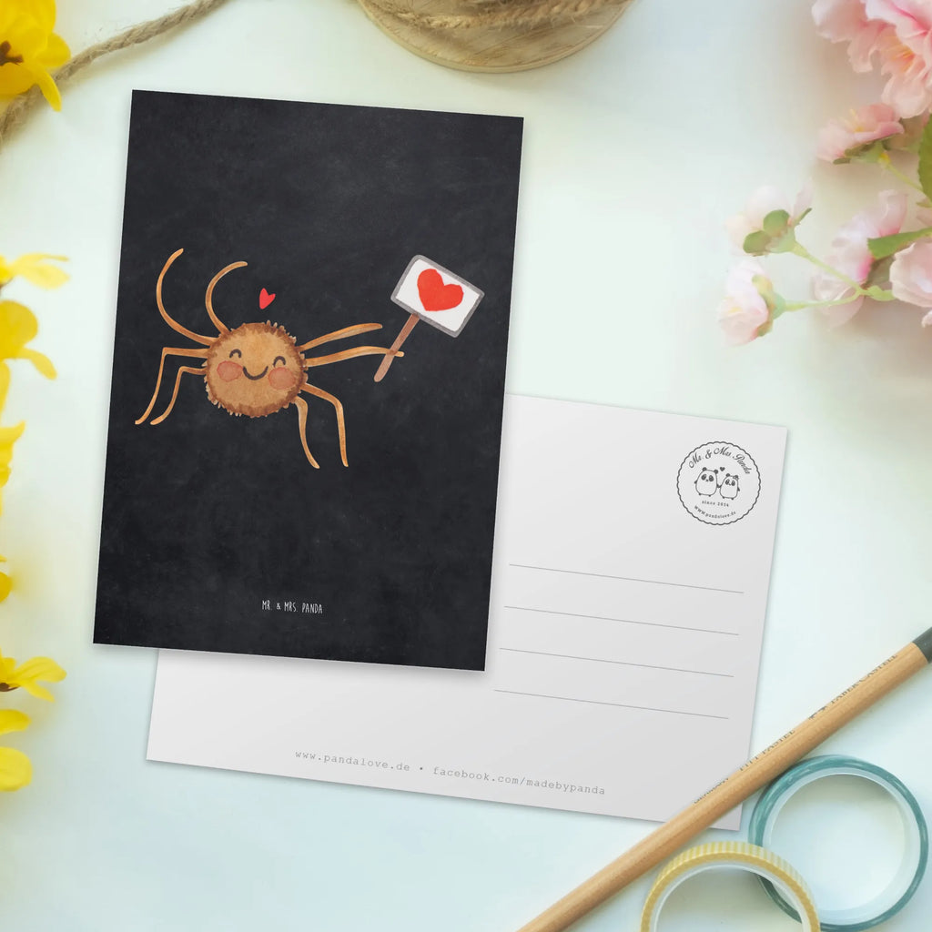 Postkarte Spinne Agathe Motivation Postkarte, Karte, Geschenkkarte, Grußkarte, Einladung, Ansichtskarte, Geburtstagskarte, Einladungskarte, Dankeskarte, Ansichtskarten, Einladung Geburtstag, Einladungskarten Geburtstag, Spinne Agathe, Spinne, Agathe, Videos, Merchandise, Motivation, Glück, Liebe, Vertrauen, Dankeschön