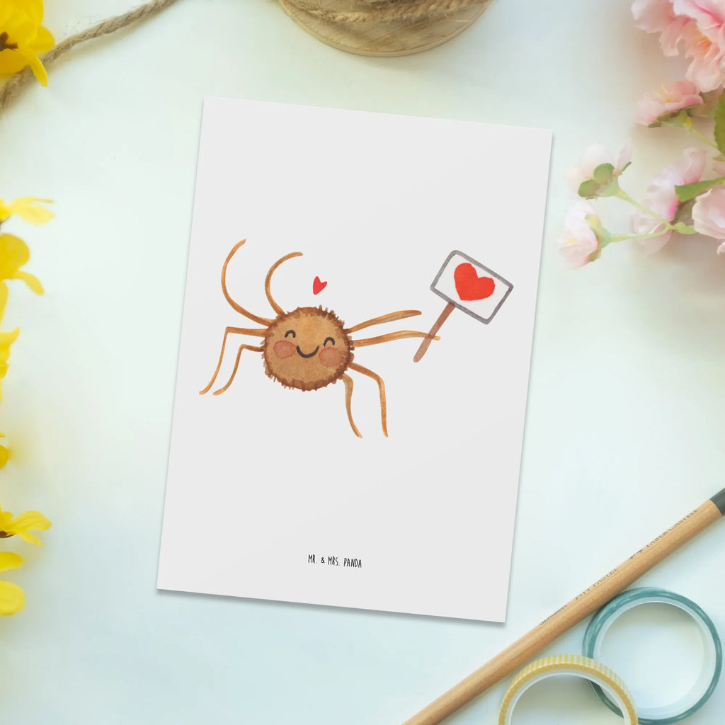 Postkarte Spinne Agathe Motivation Postkarte, Karte, Geschenkkarte, Grußkarte, Einladung, Ansichtskarte, Geburtstagskarte, Einladungskarte, Dankeskarte, Ansichtskarten, Einladung Geburtstag, Einladungskarten Geburtstag, Spinne Agathe, Spinne, Agathe, Videos, Merchandise, Motivation, Glück, Liebe, Vertrauen, Dankeschön