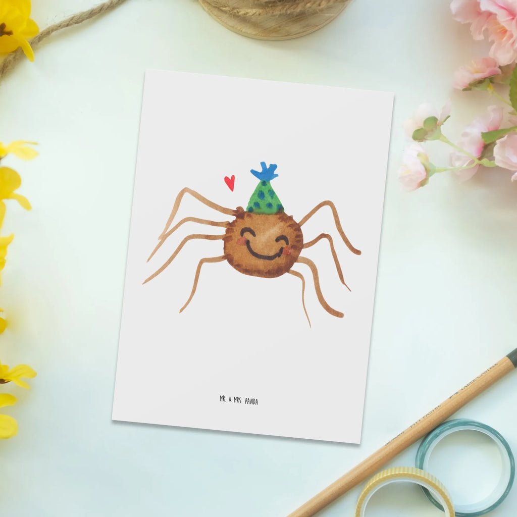 Postkarte Spinne Agathe Party Postkarte, Karte, Geschenkkarte, Grußkarte, Einladung, Ansichtskarte, Geburtstagskarte, Einladungskarte, Dankeskarte, Ansichtskarten, Einladung Geburtstag, Einladungskarten Geburtstag, Spinne Agathe, Spinne, Agathe, Videos, Merchandise, Selbstliebe, Wunder, Motivation, Glück