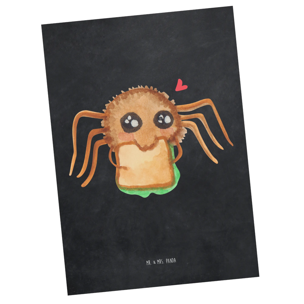 Postkarte Spinne Agathe Sandwich Postkarte, Karte, Geschenkkarte, Grußkarte, Einladung, Ansichtskarte, Geburtstagskarte, Einladungskarte, Dankeskarte, Ansichtskarten, Einladung Geburtstag, Einladungskarten Geburtstag, Spinne Agathe, Spinne, Agathe, Videos, Merchandise, Glück, Mut, Hungrig, Verfressen, Lebensfreude, Alles wird gut, Hunger