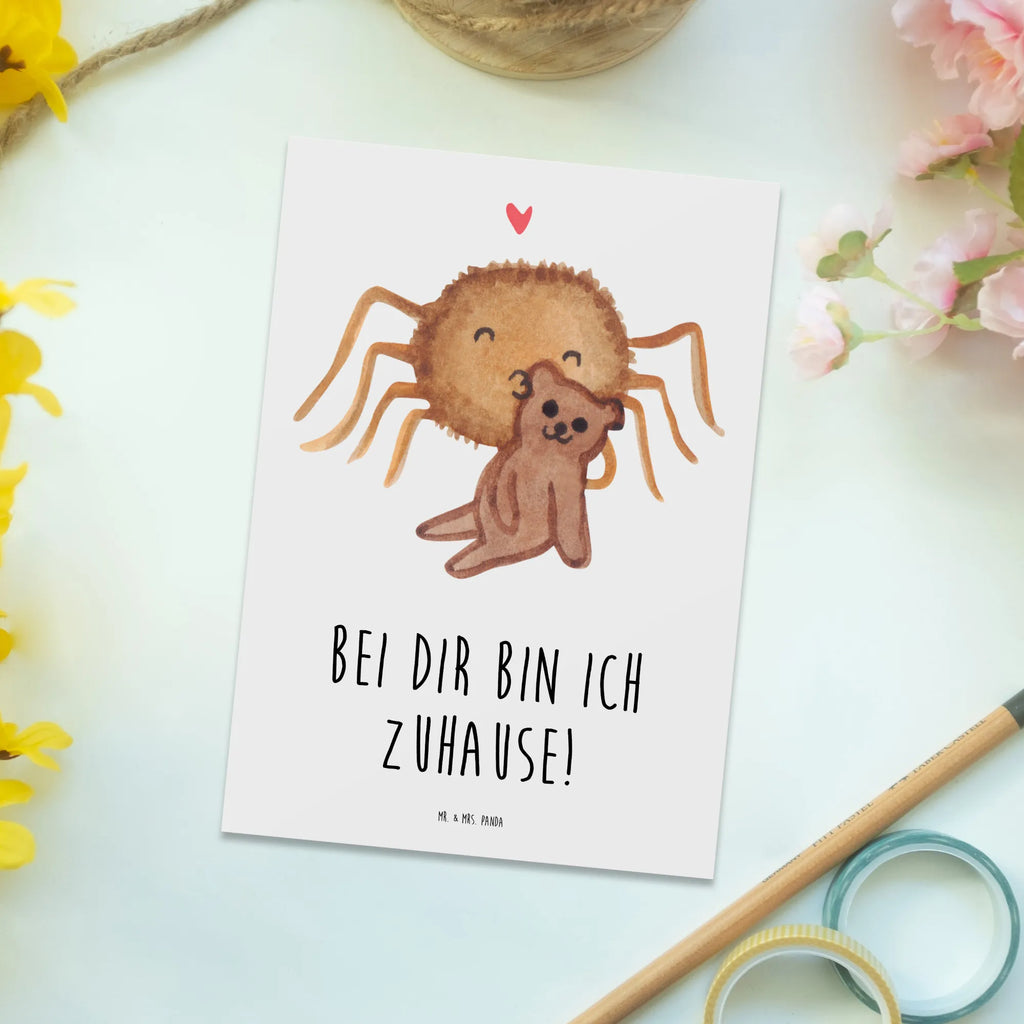 Postkarte Spinne Agathe Teddy Postkarte, Karte, Geschenkkarte, Grußkarte, Einladung, Ansichtskarte, Geburtstagskarte, Einladungskarte, Dankeskarte, Ansichtskarten, Einladung Geburtstag, Einladungskarten Geburtstag, Spinne Agathe, Spinne, Agathe, Videos, Merchandise, Freundschaft, Liebesgeschenk, Verliebt, Liebesbeweis, Teddy, Treue, Miteinander, Dankeschön