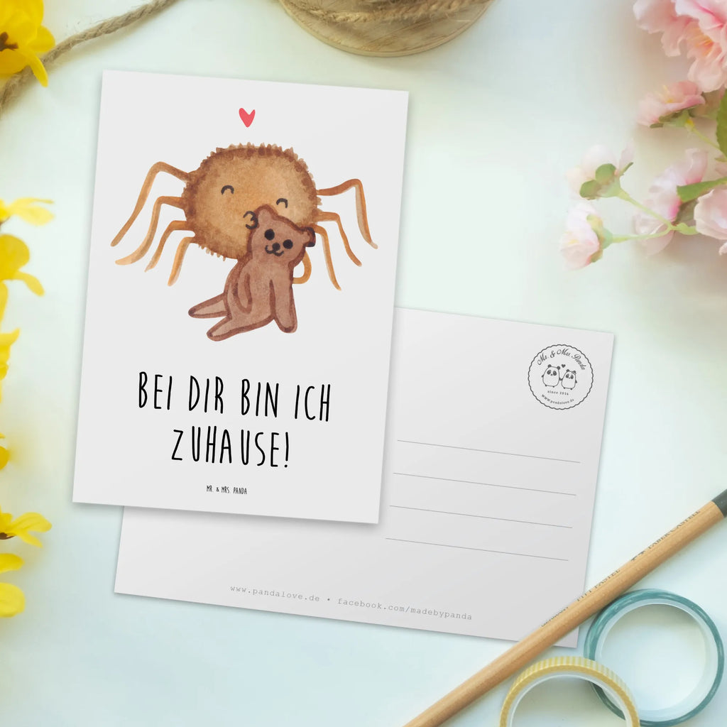 Postkarte Spinne Agathe Teddy Postkarte, Karte, Geschenkkarte, Grußkarte, Einladung, Ansichtskarte, Geburtstagskarte, Einladungskarte, Dankeskarte, Ansichtskarten, Einladung Geburtstag, Einladungskarten Geburtstag, Spinne Agathe, Spinne, Agathe, Videos, Merchandise, Freundschaft, Liebesgeschenk, Verliebt, Liebesbeweis, Teddy, Treue, Miteinander, Dankeschön