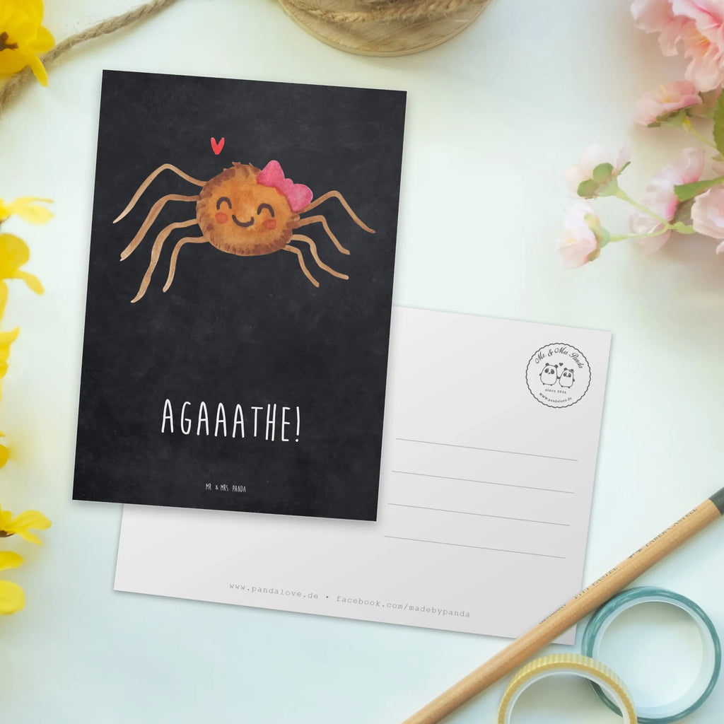 Postkarte Spinne Agathe Freude Postkarte, Karte, Geschenkkarte, Grußkarte, Einladung, Ansichtskarte, Geburtstagskarte, Einladungskarte, Dankeskarte, Ansichtskarten, Einladung Geburtstag, Einladungskarten Geburtstag, Spinne Agathe, Spinne, Agathe, Videos, Merchandise, Viral, Viraler Hit, Trend, Beliebte Spinne