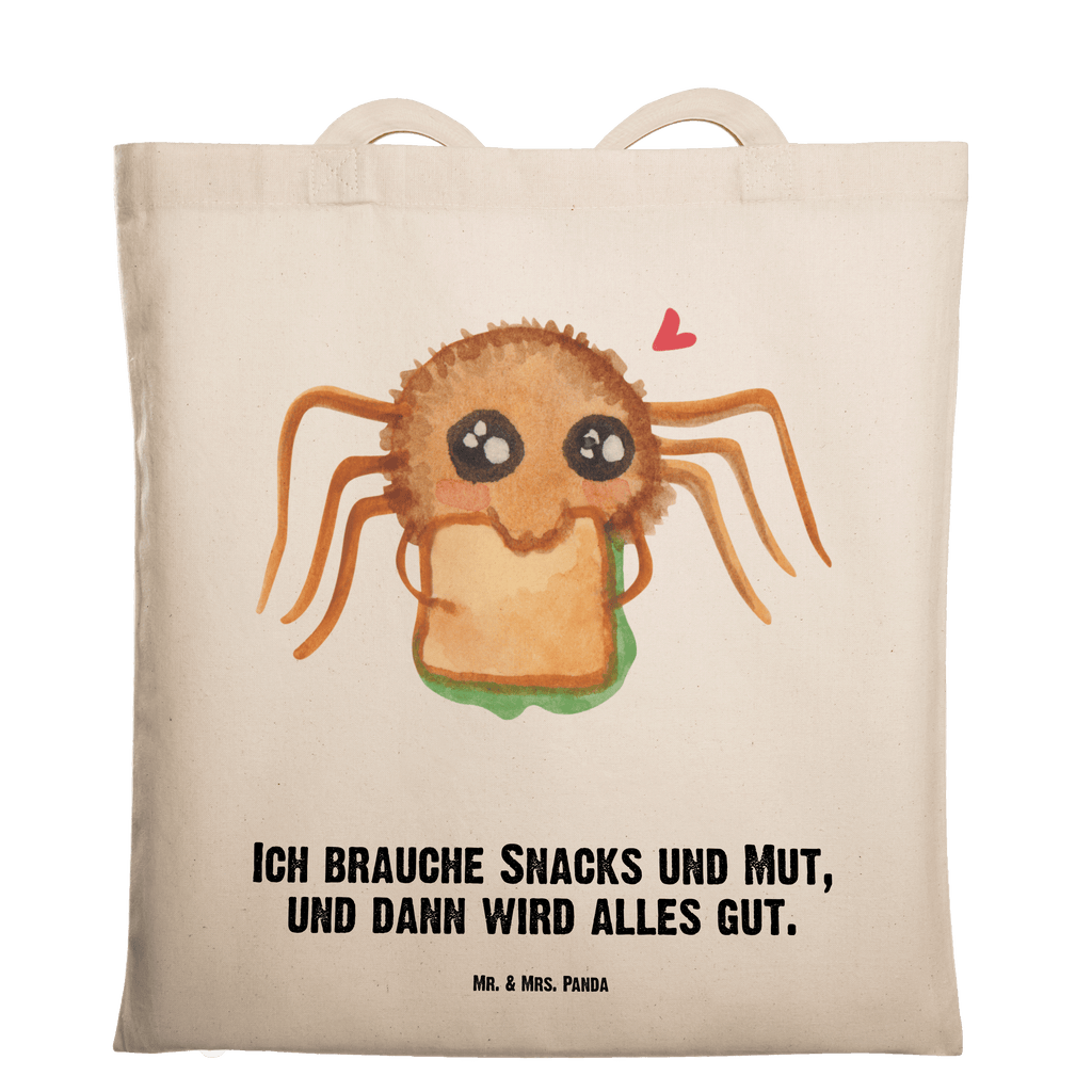 Tragetasche Spinne Agathe Sandwich Beuteltasche, Beutel, Einkaufstasche, Jutebeutel, Stoffbeutel, Tasche, Shopper, Umhängetasche, Strandtasche, Schultertasche, Stofftasche, Tragetasche, Badetasche, Jutetasche, Einkaufstüte, Laptoptasche, Spinne Agathe, Spinne, Agathe, Videos, Merchandise, Glück, Mut, Hungrig, Verfressen, Lebensfreude, Alles wird gut, Hunger