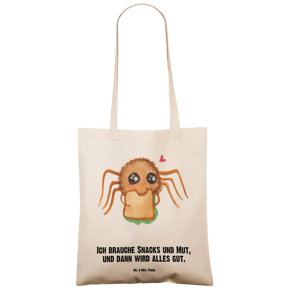 Tragetasche Spinne Agathe Sandwich Beuteltasche, Beutel, Einkaufstasche, Jutebeutel, Stoffbeutel, Tasche, Shopper, Umhängetasche, Strandtasche, Schultertasche, Stofftasche, Tragetasche, Badetasche, Jutetasche, Einkaufstüte, Laptoptasche, Spinne Agathe, Spinne, Agathe, Videos, Merchandise, Glück, Mut, Hungrig, Verfressen, Lebensfreude, Alles wird gut, Hunger