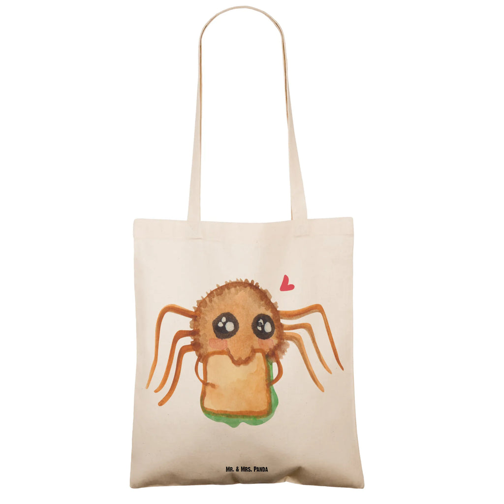 Tragetasche Spinne Agathe Sandwich Beuteltasche, Beutel, Einkaufstasche, Jutebeutel, Stoffbeutel, Tasche, Shopper, Umhängetasche, Strandtasche, Schultertasche, Stofftasche, Tragetasche, Badetasche, Jutetasche, Einkaufstüte, Laptoptasche, Spinne Agathe, Spinne, Agathe, Videos, Merchandise, Glück, Mut, Hungrig, Verfressen, Lebensfreude, Alles wird gut, Hunger