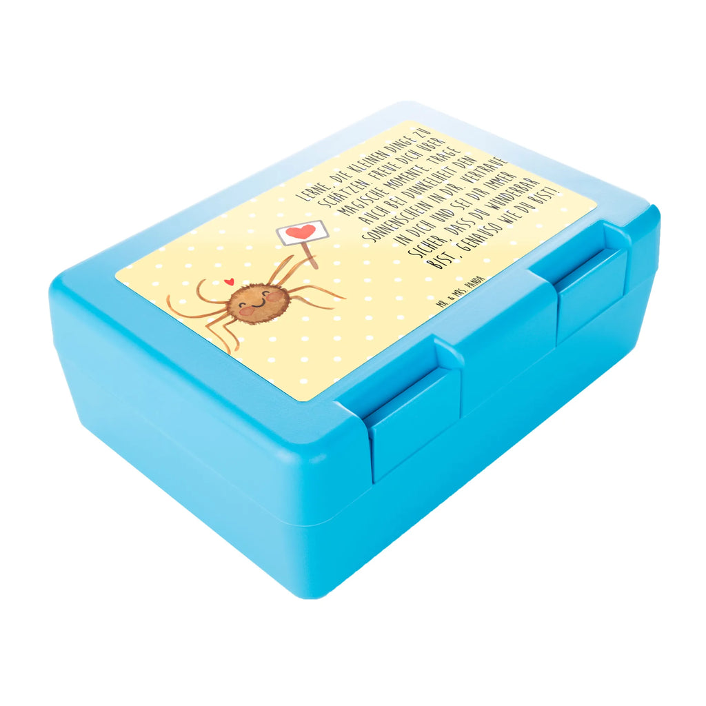 Brotdose Spinne Agathe Motivation Brotbox, Snackbox, Lunch box, Butterbrotdose, Brotzeitbox, Spinne Agathe, Spinne, Agathe, Videos, Merchandise, Motivation, Glück, Liebe, Vertrauen, Dankeschön