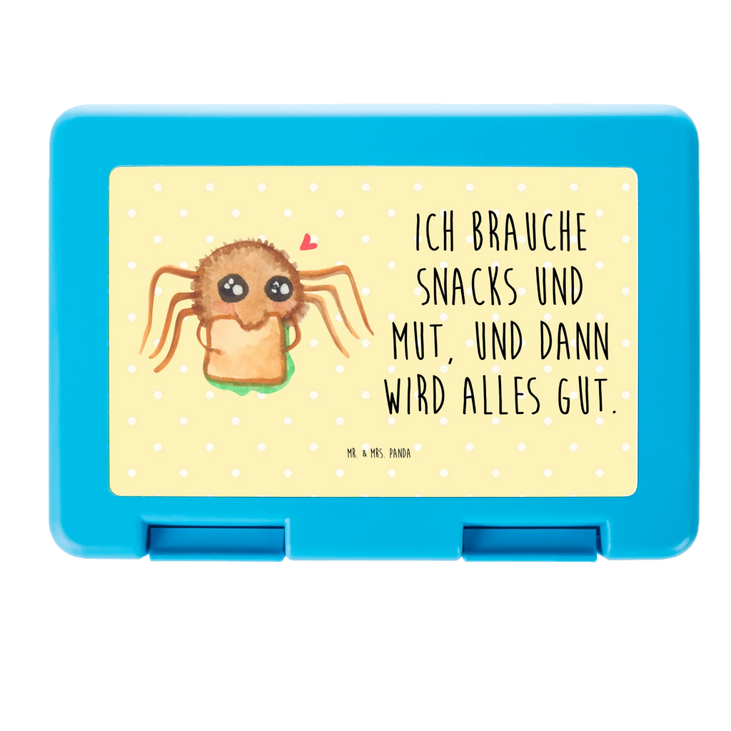 Brotdose Spinne Agathe Sandwich Brotbox, Snackbox, Lunch box, Butterbrotdose, Brotzeitbox, Spinne Agathe, Spinne, Agathe, Videos, Merchandise, Glück, Mut, Hungrig, Verfressen, Lebensfreude, Alles wird gut, Hunger