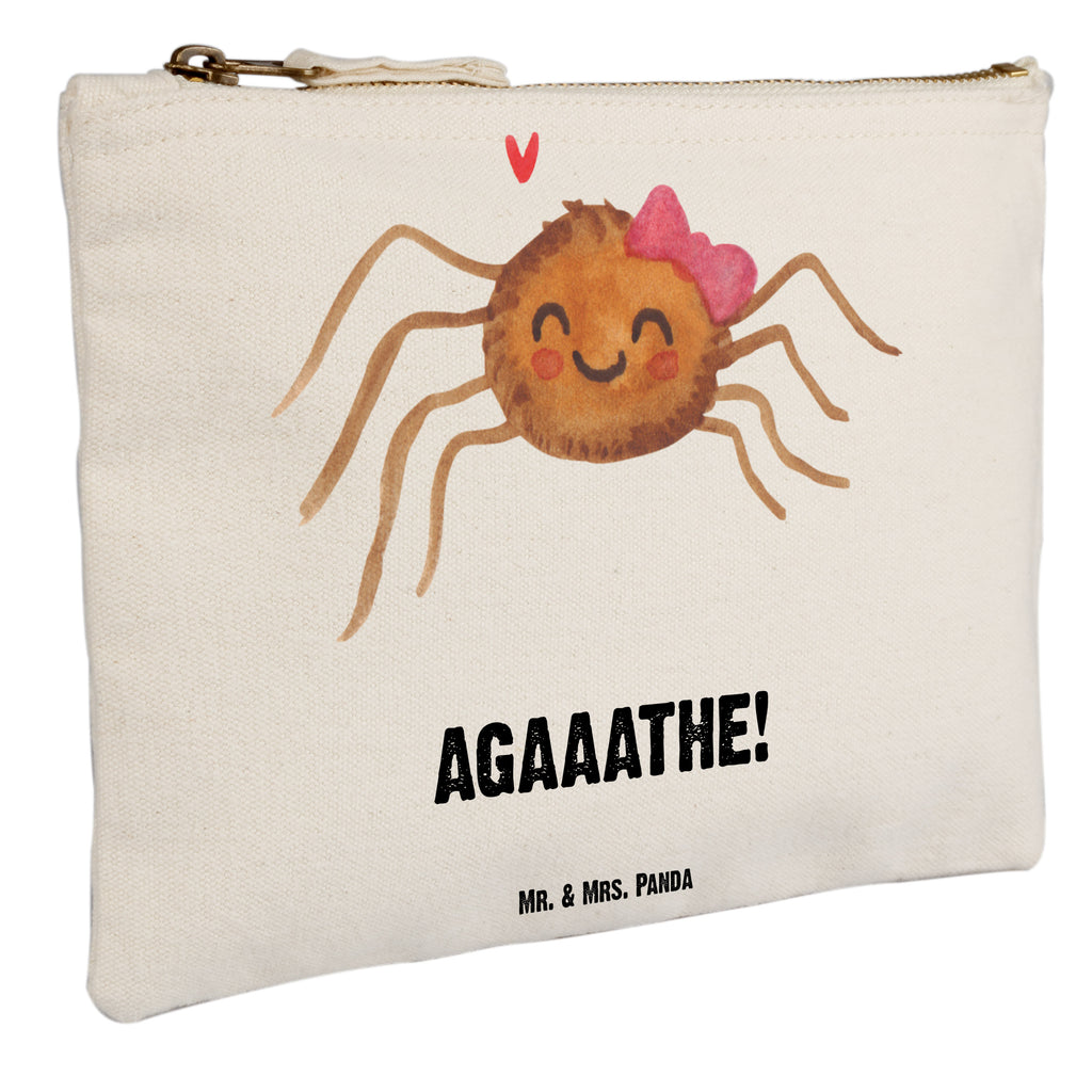 Schminktasche Spinne Agathe Freude Schminktasche, Kosmetiktasche, Kosmetikbeutel, Stiftemäppchen, Etui, Federmappe, Makeup, XXL, Schminketui, Kosmetiketui, Schlamperetui, Spinne Agathe, Spinne, Agathe, Videos, Merchandise, Viral, Viraler Hit, Trend, Beliebte Spinne