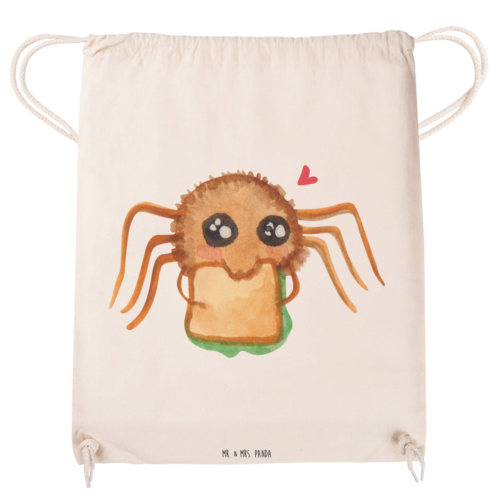 Sportbeutel Spinne Agathe Sandwich Sportbeutel, Turnbeutel, Beutel, Sporttasche, Tasche, Stoffbeutel, Sportbeutel Kinder, Gymsack, Beutel Rucksack, Kleine Sporttasche, Sportzubehör, Turnbeutel Baumwolle, Spinne Agathe, Spinne, Agathe, Videos, Merchandise, Glück, Mut, Hungrig, Verfressen, Lebensfreude, Alles wird gut, Hunger