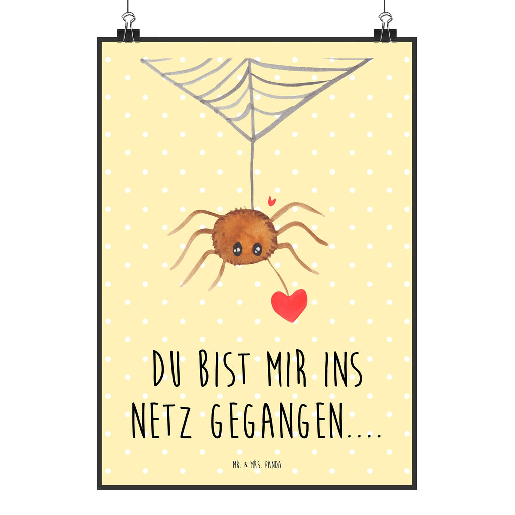 Poster Spinne Agathe Liebe Poster, Wandposter, Bild, Wanddeko, Küchenposter, Kinderposter, Wanddeko Bild, Raumdekoration, Wanddekoration, Handgemaltes Poster, Mr. & Mrs. Panda Poster, Designposter, Kunstdruck, Posterdruck, Spinne Agathe, Spinne, Agathe, Videos, Merchandise, Liebe, Verliebt, Liebesbeweis, Liebesgeschenk