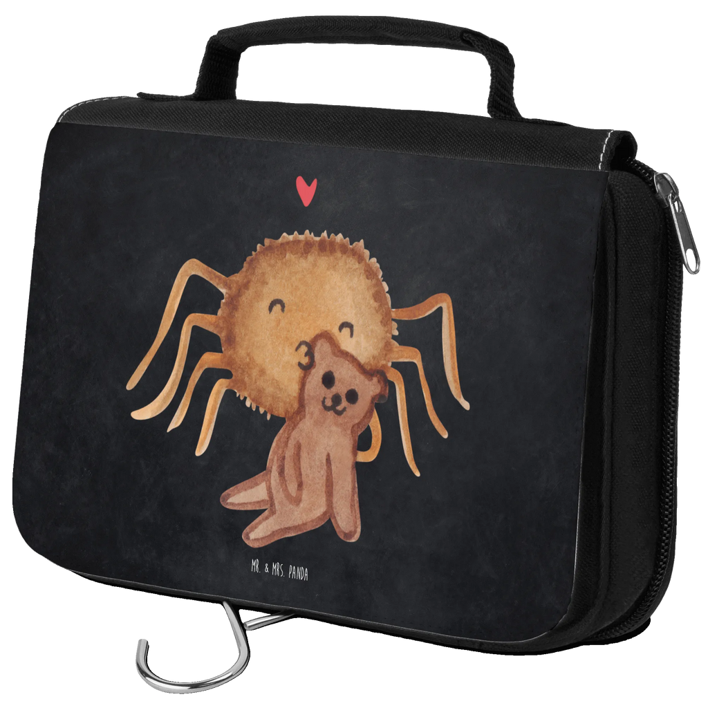 Kulturbeutel Spinne Agathe Teddy Kulturbeutel, Zum Aufhängen, Waschtasche, Kosmetiktasche, Damen, Herren, Aufbewahrungstasche, Schminktasche, Kosmetikbeutel, Organizer, Kulturtasche, Schminkutensil, Spinne Agathe, Spinne, Agathe, Videos, Merchandise, Freundschaft, Liebesgeschenk, Verliebt, Liebesbeweis, Teddy, Treue, Miteinander, Dankeschön