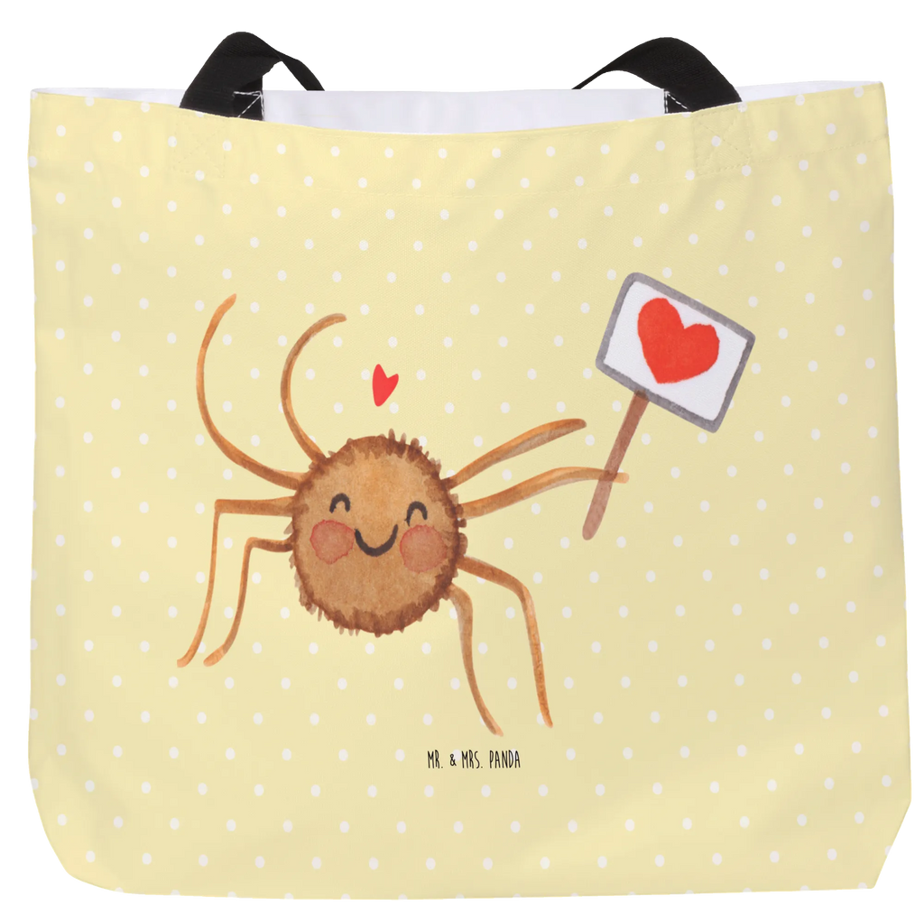 Shopper Spinne Agathe Motivation Beutel, Einkaufstasche, Tasche, Strandtasche, Einkaufsbeutel, Shopper, Schultasche, Freizeittasche, Tragebeutel, Schulbeutel, Alltagstasche, Spinne Agathe, Spinne, Agathe, Videos, Merchandise, Motivation, Glück, Liebe, Vertrauen, Dankeschön