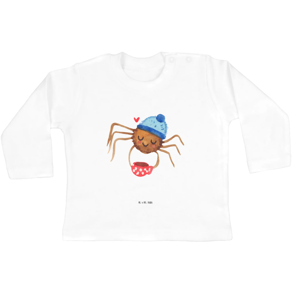 Baby Longsleeve Spinne Agathe Kaffee Mädchen, Jungen, Baby, Langarm, Bio, Kleidung, Spinne Agathe, Spinne, Agathe, Videos, Merchandise, Kaffee, Morgen, Morgenmuffel, Lebensweisheiten, Weiser Spruch